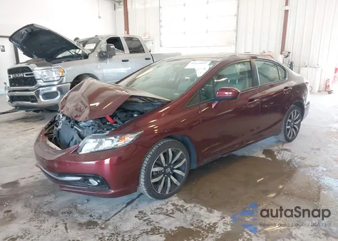 2015 Honda Civic Ex-L from USA, damaged, VIN 19XFB2F91FE097344